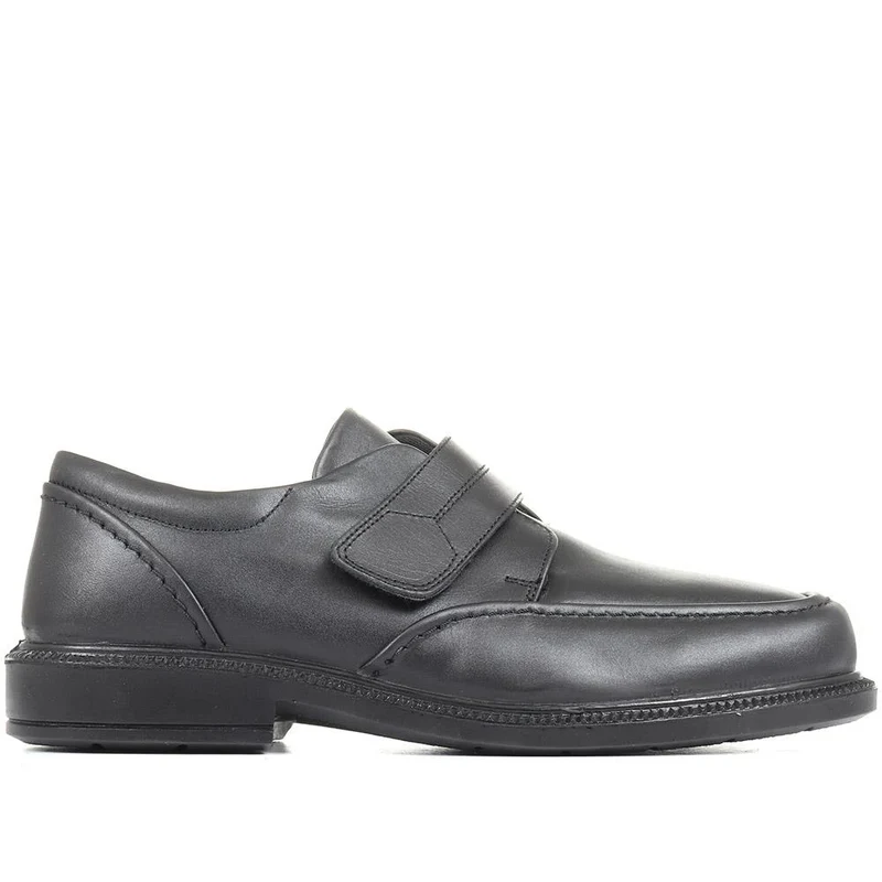 Adjustable Leather Shoes - RAJ1602 / 124 915 - Black