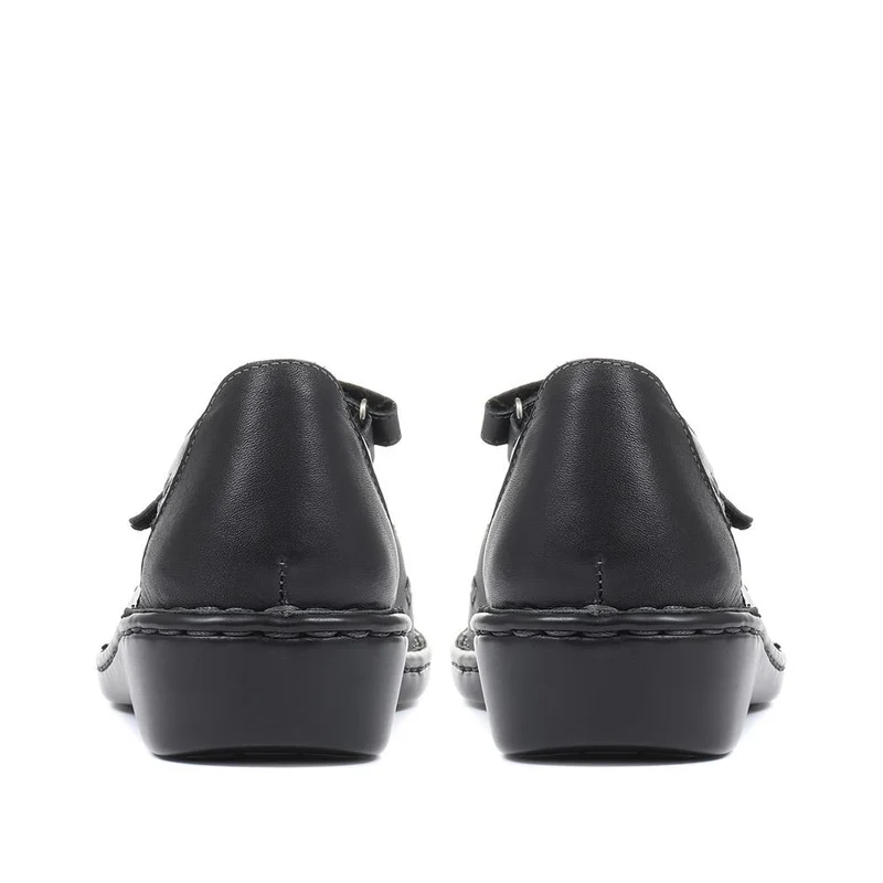 Touch-Fasten Mary Janes - AS2400 / 308 534 - Black