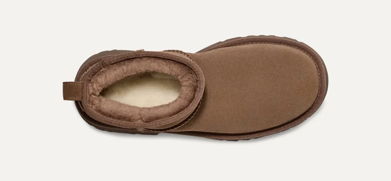 UGG Klassische Ultra Mini New Heights Stiefel für Damen - Hickory