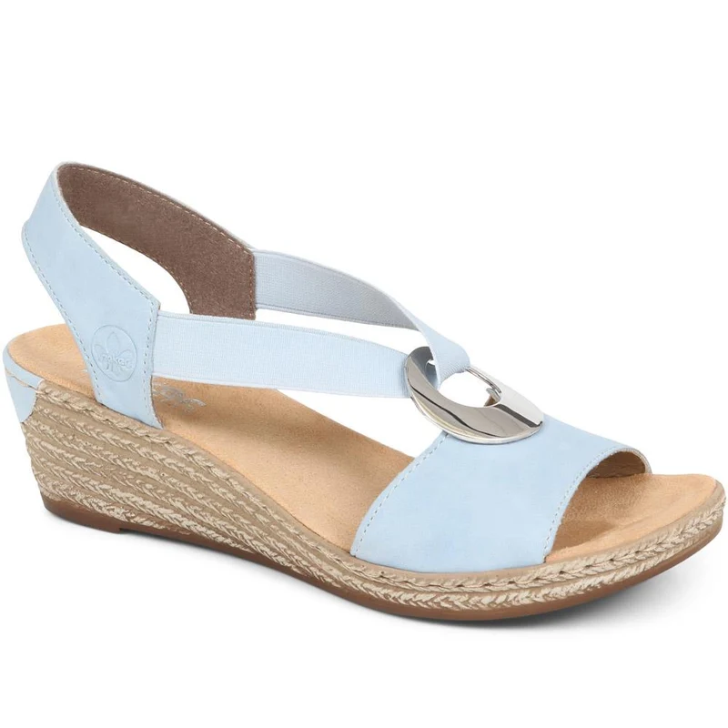 Slingback Wedge Sandals - RKR37525 / 323 724