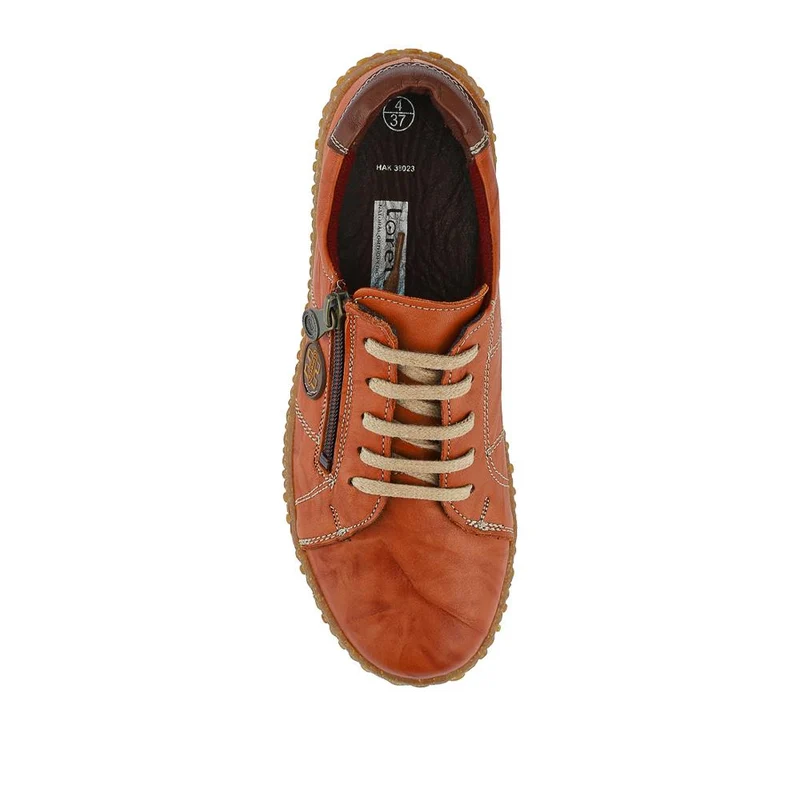 Loretta Leather Trainers - HAK38023 / 324 496 - Tan