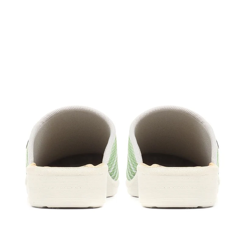 Fly Flot Wide Fit Anatomic Clogs - FLY35039 / 321 254 - Green