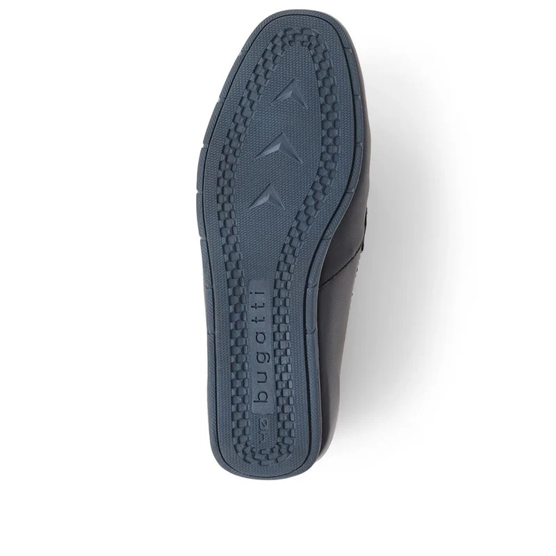 Leather Slip-On Shoes - BUG39504 / 324 763 - Navy