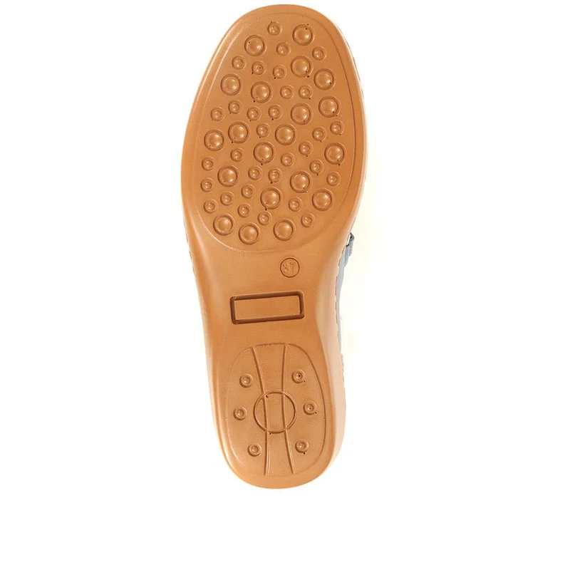 Touch-Fasten Mary Janes - AS2400 / 308 534 - Denim