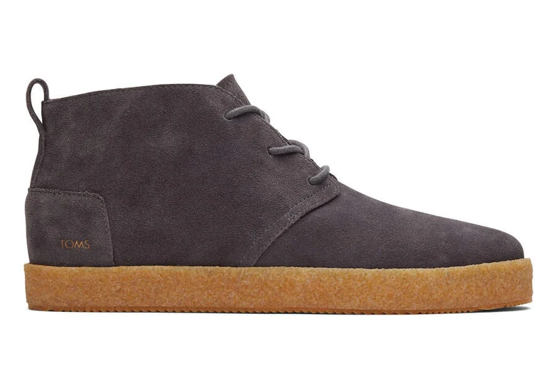 TOMS Herren Fremont Wildleder-Stiefelette – Pavement Grey