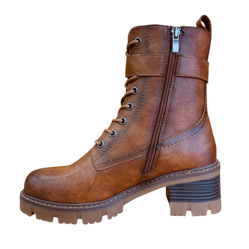 Rieker Stiefelette mit Fleecefutter für Damen - Braun