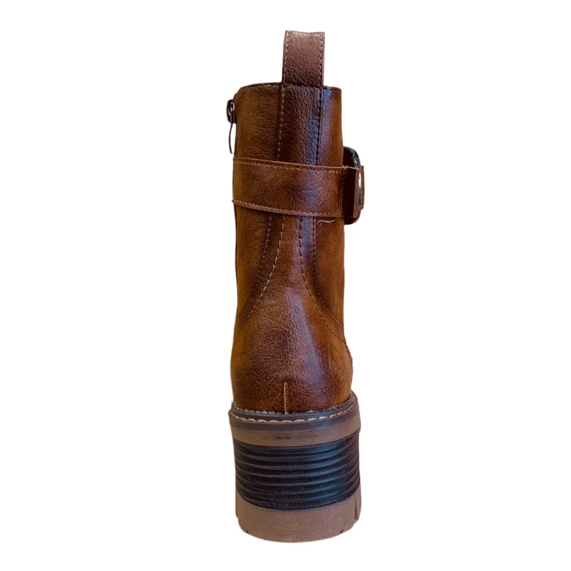 Rieker Stiefelette mit Fleecefutter für Damen - Braun