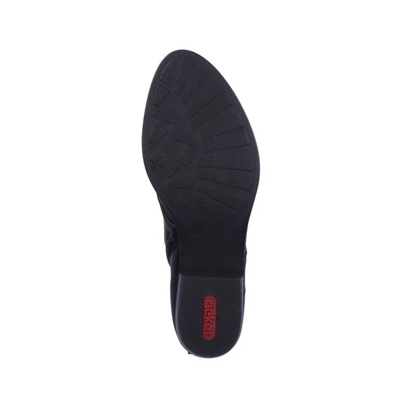 Rieker Stiefelette mit Fleecefutter für Damen - Schwarz