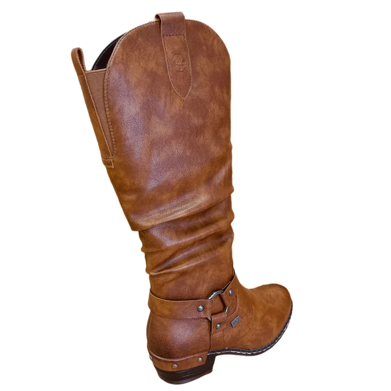 Rieker Hohe Stiefel mit Fleecefutter für Damen - Braun