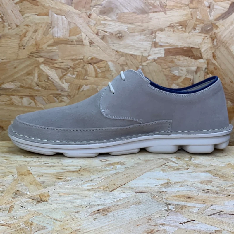 On Foot Herren-Lederschuhe – Taupe