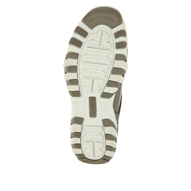 Wide Fit Lace Up Casual Trainers - VSHI40001 / 325 700 - Khaki
