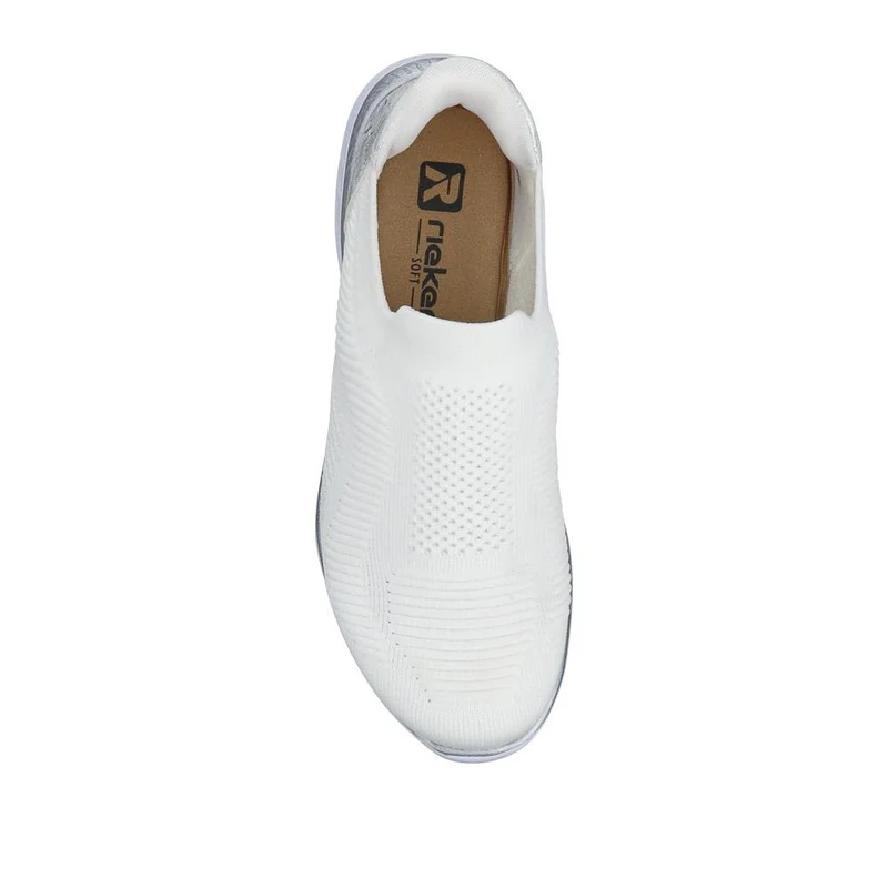 Slip-On Memory Foam Trainers - RKR41502 / 326 818 - White