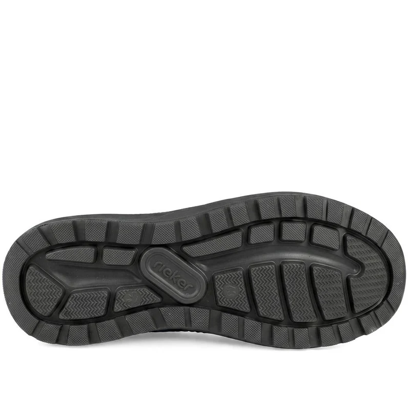 Rieker Slip On Grippy Shoes - RKR43051 / 330 221 - Black