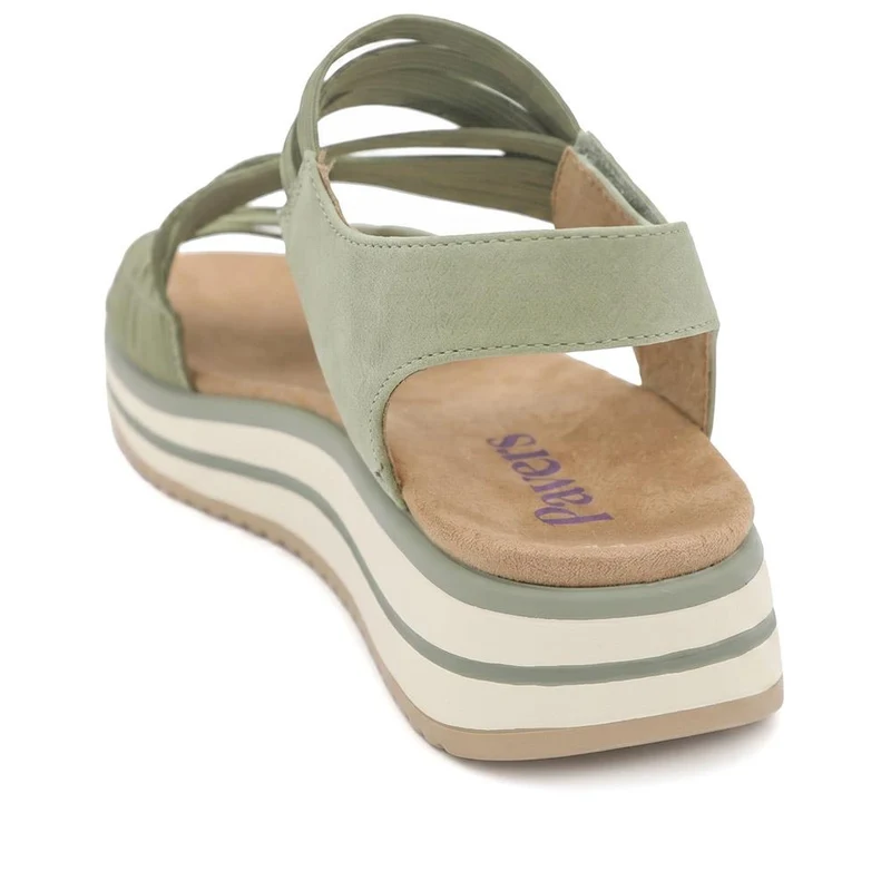 Chunky Lightweight Adjustable Sandals - GANG43001 / 329 041 - Sage