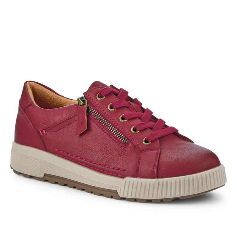 Wide Fit Zip & Lace Trainers - WBINS41019 / 326 929
