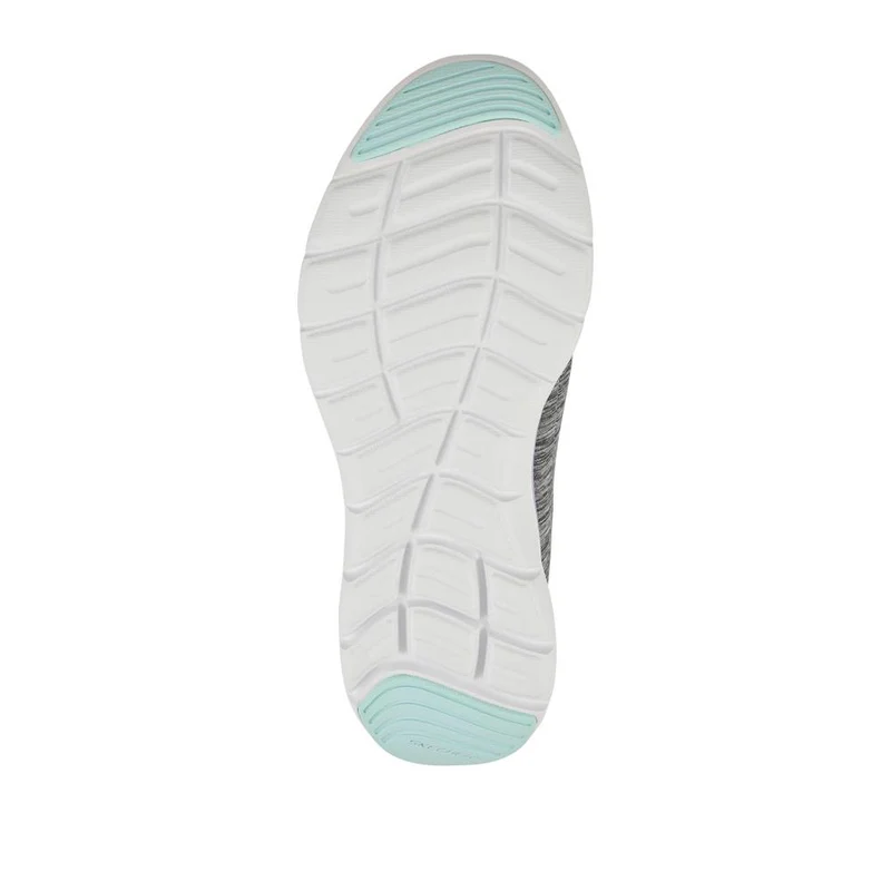 FLEX APPEAL Wide Fit Lace Up Trainers - SKE42026 / 327 756 - Grey