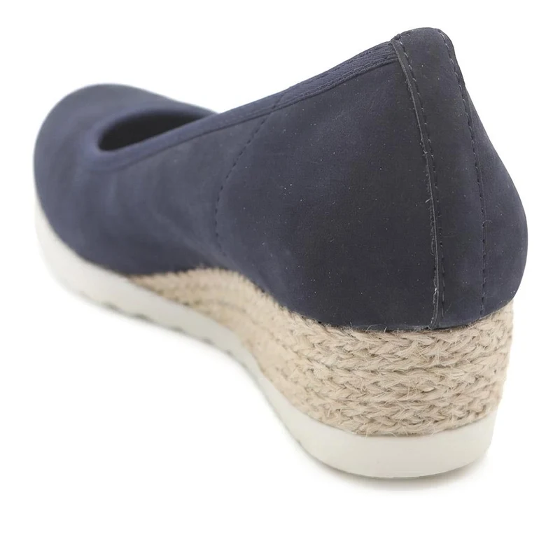 Espadrille Trim Wedge Pumps - WBINS43008 / 329 175 - Navy
