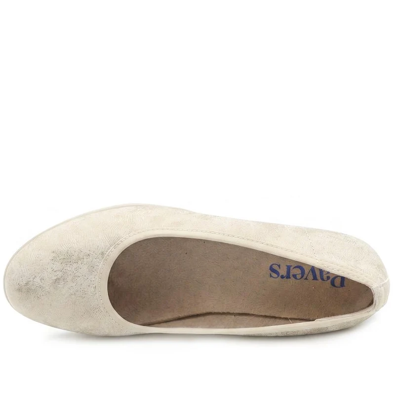 Espadrille Trim Wedge Pumps - WBINS43008 / 329 175 - Soft Gold