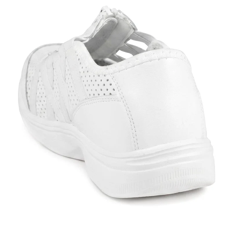 Callista EasyFit Extra Wide Zipped Upper Trainers - CALLISTA / 329 275 - White