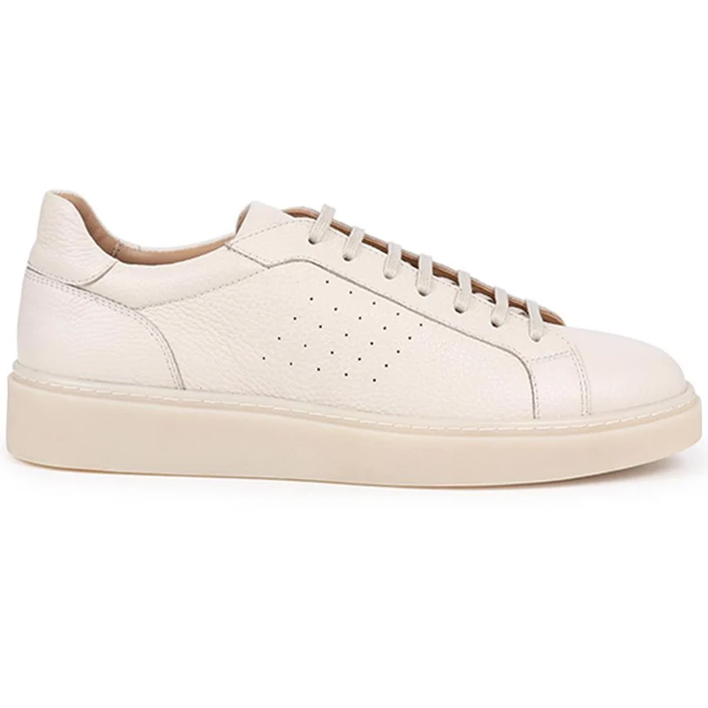 Sammy Leather Trainers - SAMMY / 326 356 - Off White