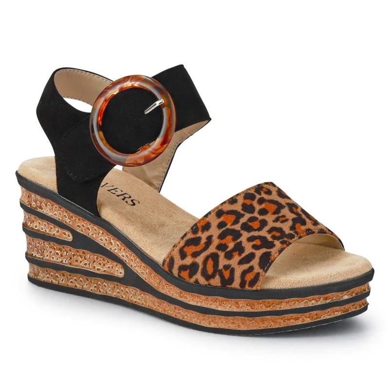 Touch-Fasten Wedge Sandals - WBINS39086 / 325 357