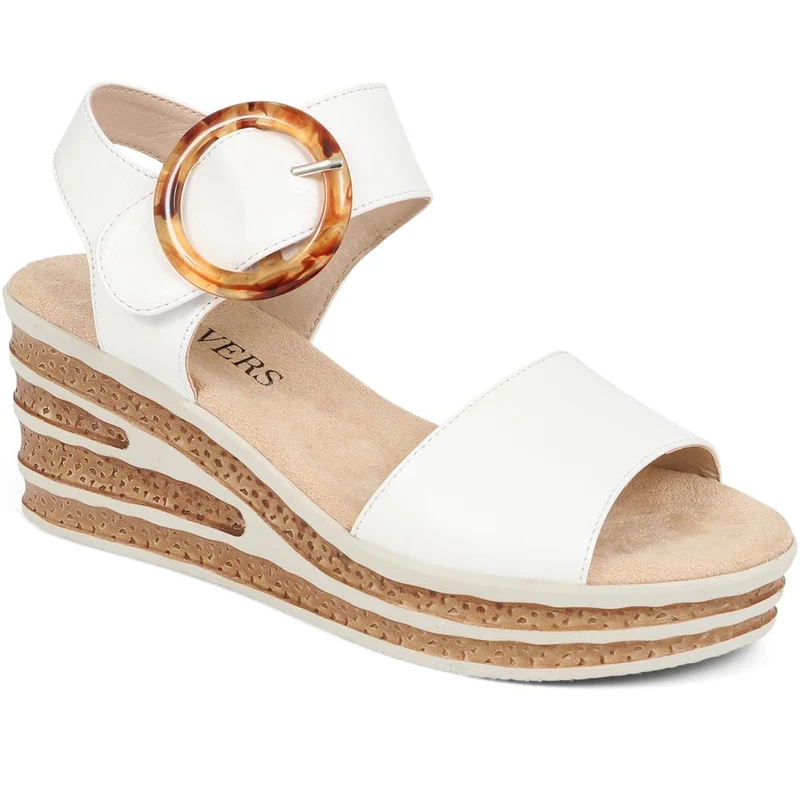 Touch-Fasten Wedge Sandals - WBINS39086 / 325 357