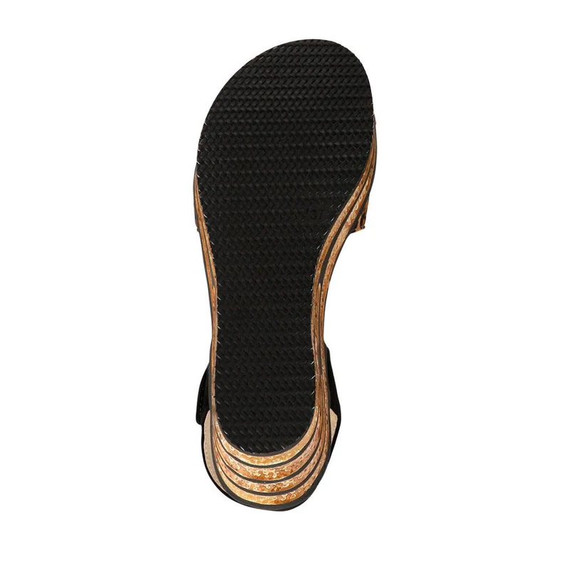 Touch-Fasten Wedge Sandals - WBINS39086 / 325 357 - Leopard