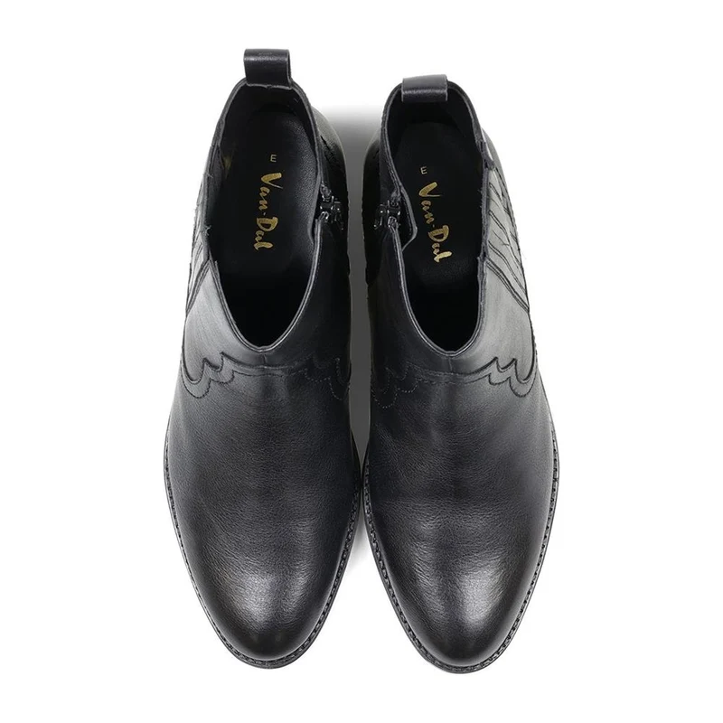 Essential Comfort Boots E Fit - JESSIE - Jessie / null - Black Tumbled Leather