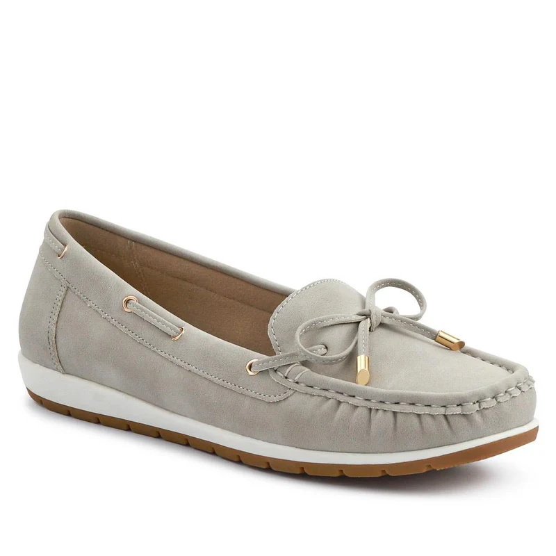 Bow Detailed Moccasins - BAIZH41038 / 327 316