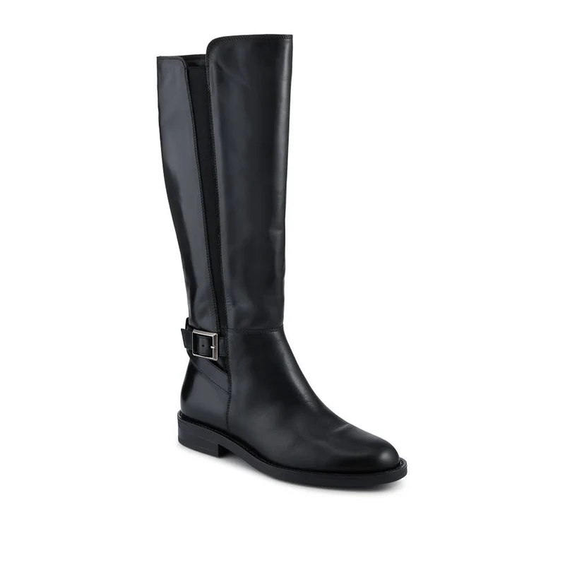 Danica Leather Long Boots - DANICA / 328 082