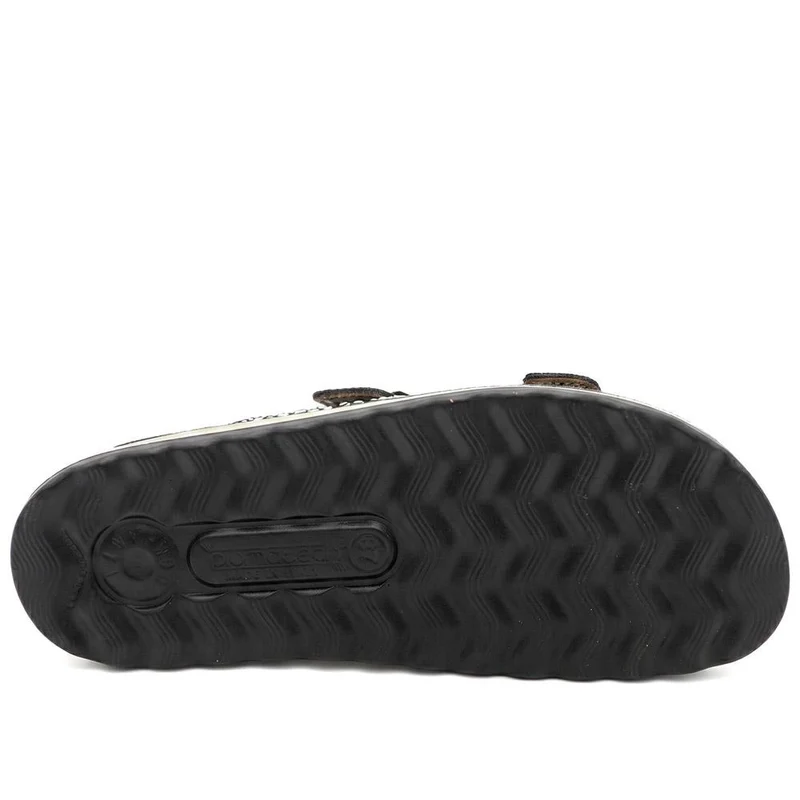 Fly Flot Dual Buckle Cushioned Sandals - FLY43020 / 328 644 - Black