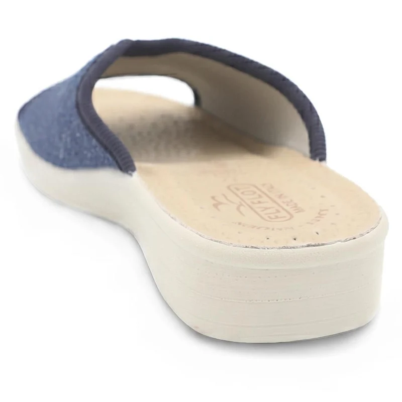 Fly Flot Stretch Fit Mule Sandals - FLY43014 / 328 647 - Navy Shimmer