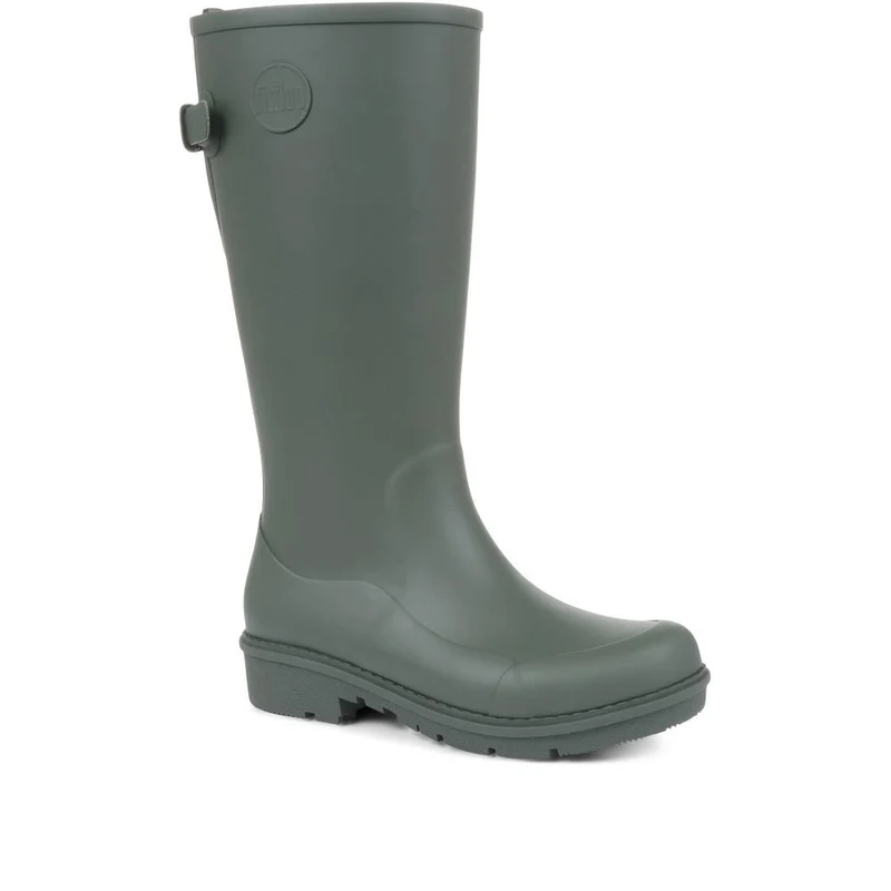 AH7 WonderWelly Long Wellington Boots - FITF32501 / 320 200 - Green