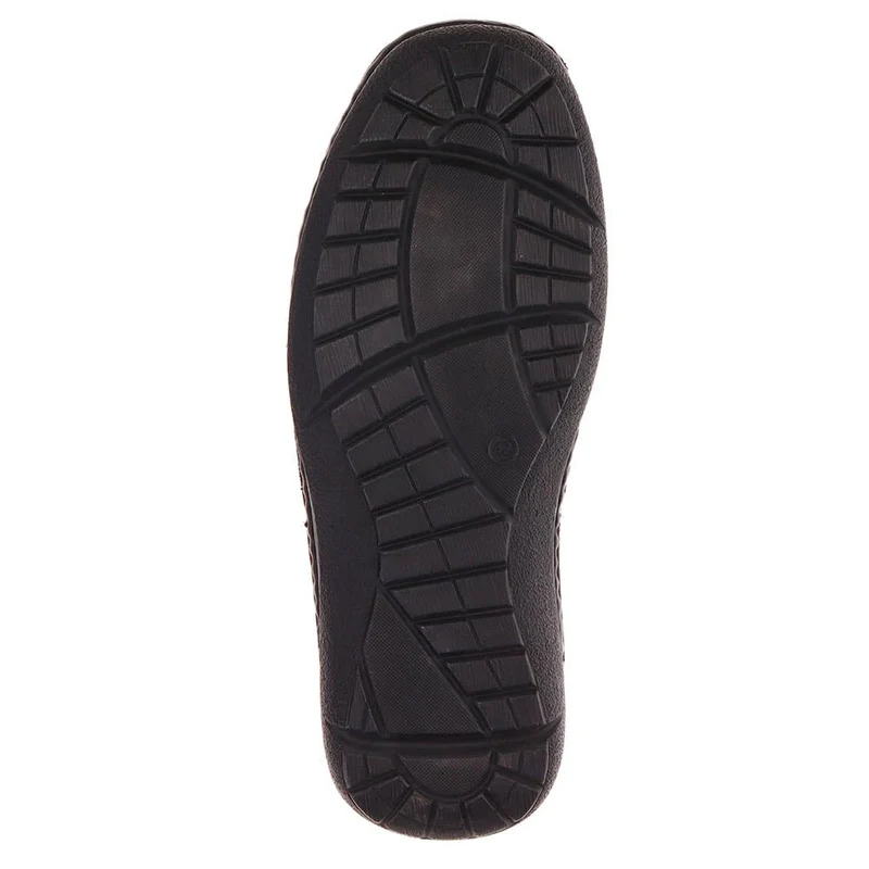 Wide Fit Leather Lace-Up Shoes - PARK40035 / 325 803 - Bordeaux