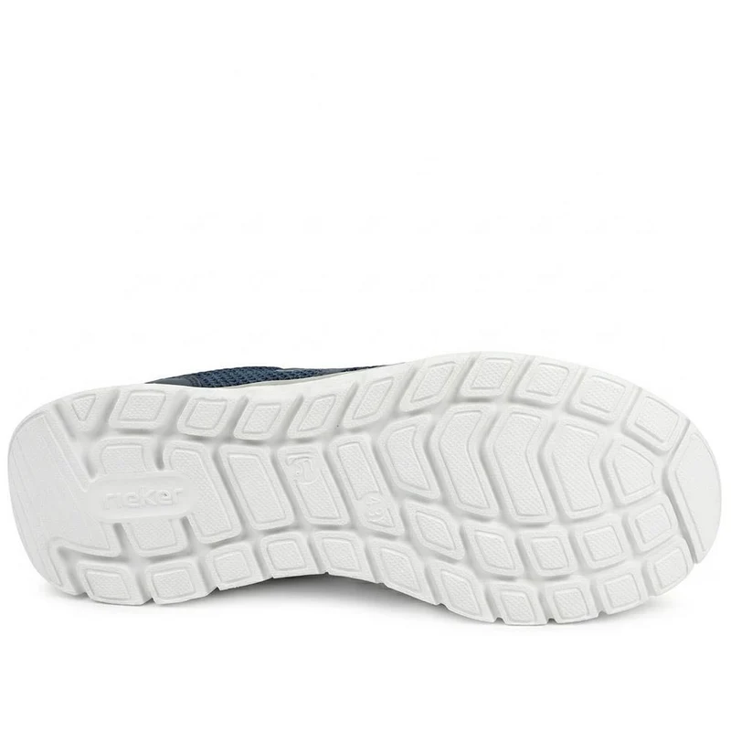 Rieker Bungee Lace Slip On Trainers - RKR43571 / 328 776 - Navy