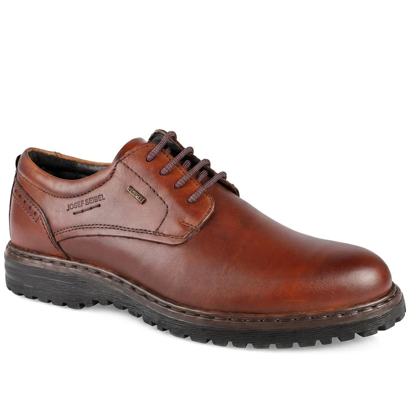 Wide-Fit Water-Resistant Leather Shoes - JOSEF41510 / 327 050