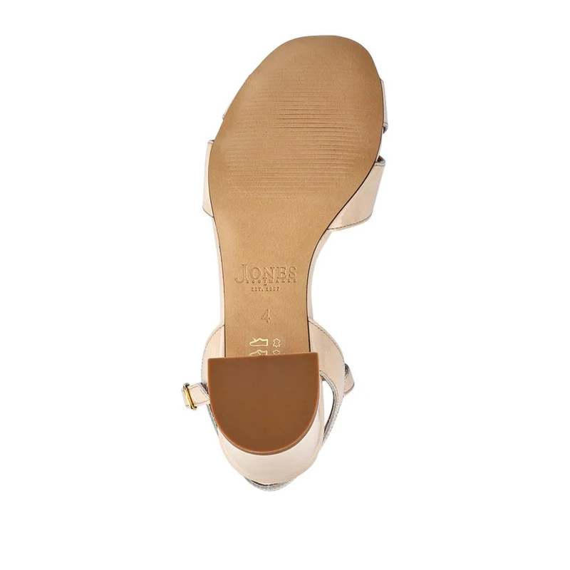Hesper Leather High Heels - HESPER / 327 790 - Cream Patent