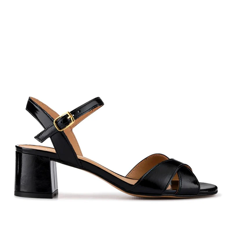 Hesper Leather High Heels - HESPER / 327 790 - Black Patent