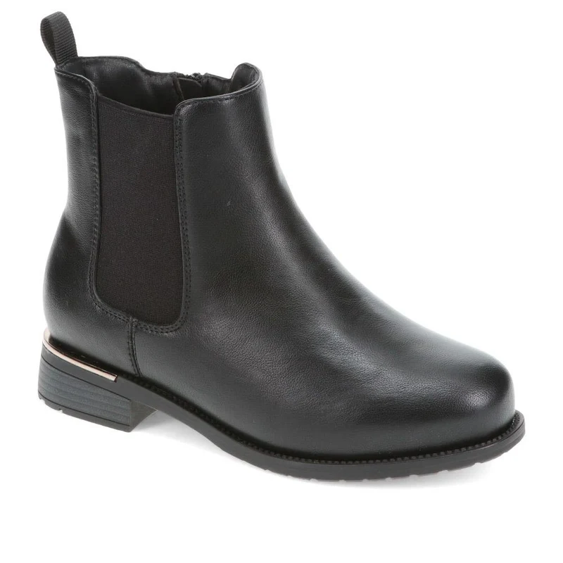 EasyFit Block-Heel Ankle Boots - CARELLA / 326 122 - Black