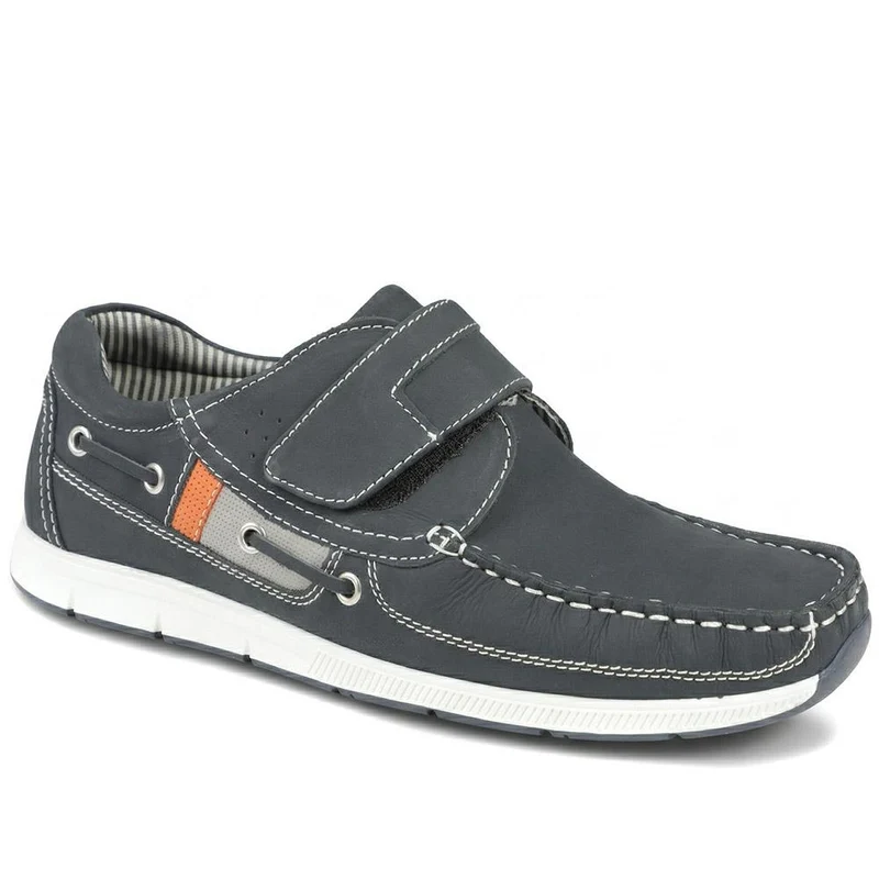 Leather Adjustable Fastening Shoes - SHAFI43003 / 329 452