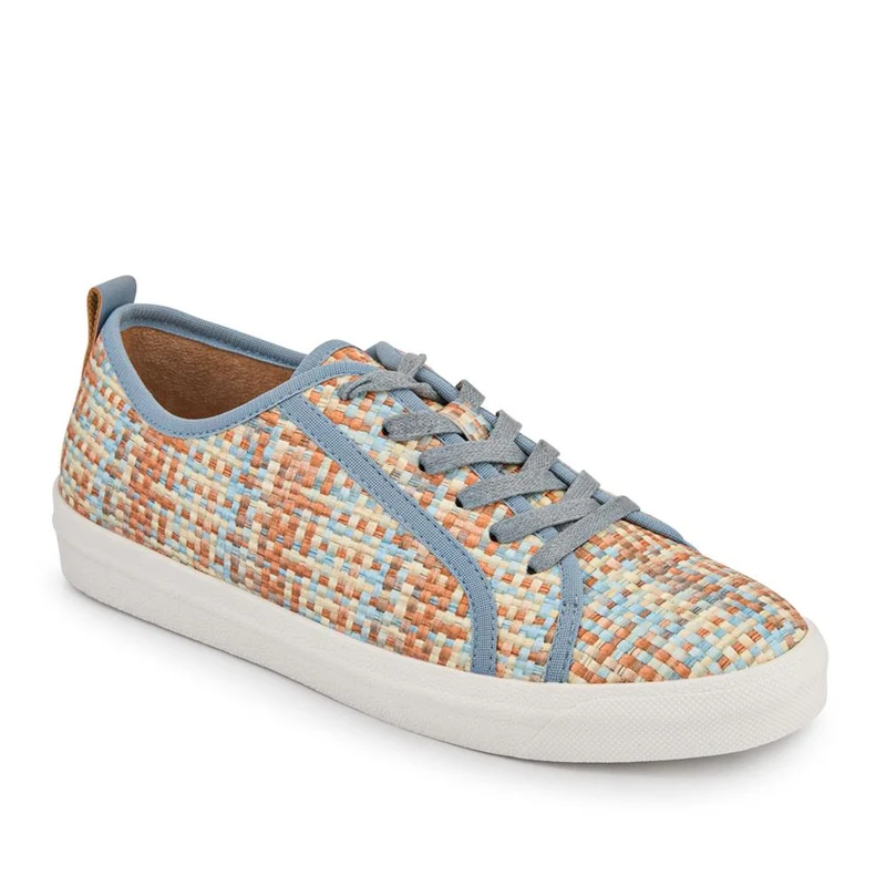 Knitted-Upper Lace-Up Trainers - PINYI41007 / 327 513