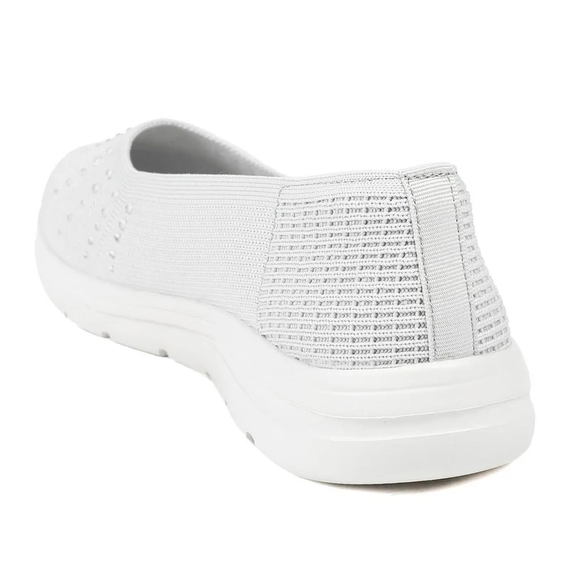 Wide Fit Memory Foam Sporty Pumps - BRK43008 / 328 977 - Grey