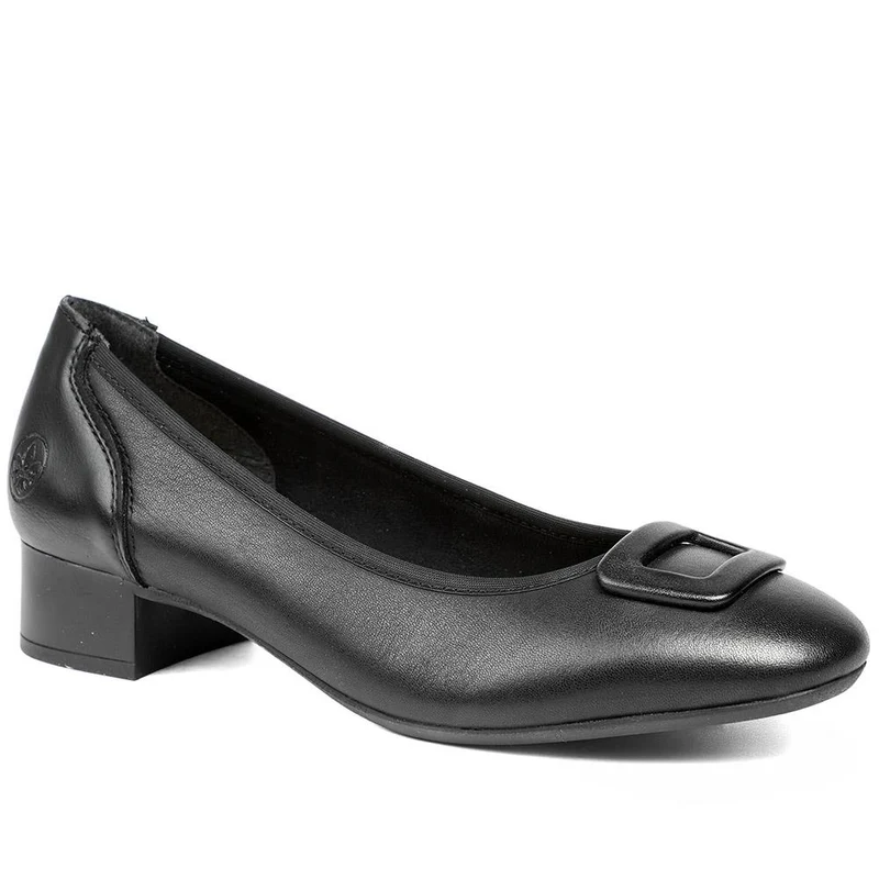 Rieker Smart Premium Leather Court Shoes - RKR43518 / 328 781