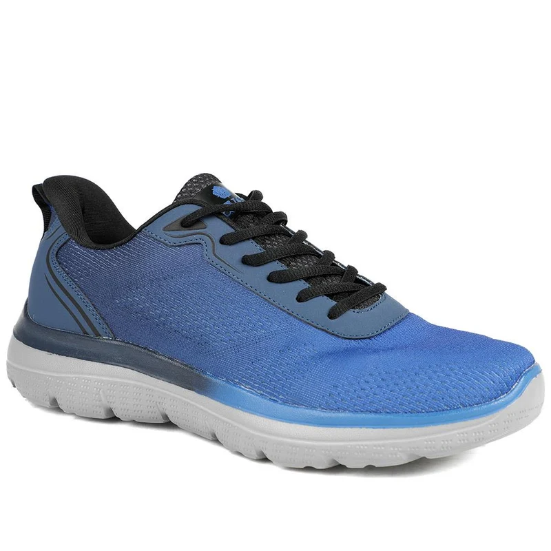 Wide Fit Active Trainers with Memory Foam Insole - BOJIE43021 / 329 152 - Navy