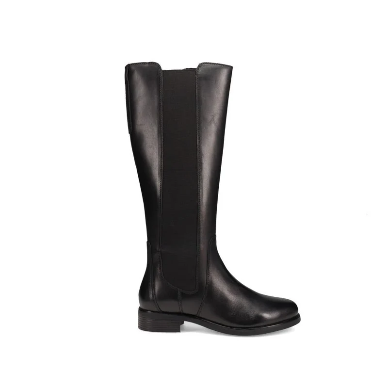 Leather Long Boots - RNB40035 / 326 536 - Black