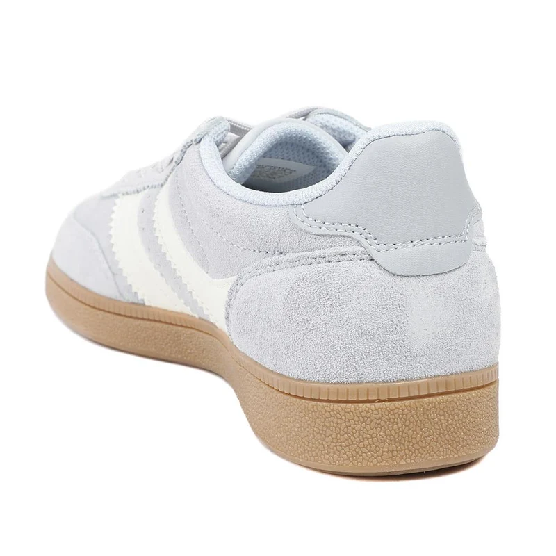 Bellissimo Leather Striped Lace Up Trainers - BELDINGX43005 / 329 348 - Light Blue