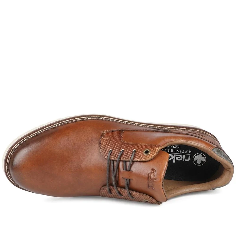 Rieker Smart Casual Lace Up Shoes - RKR43036 / 330 227 - Brown