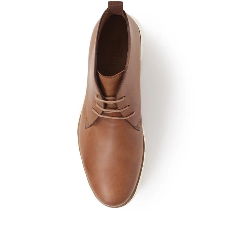 Daemon Leather Chukka Boots - DAEMON / 325 741 - Tan Nubuck