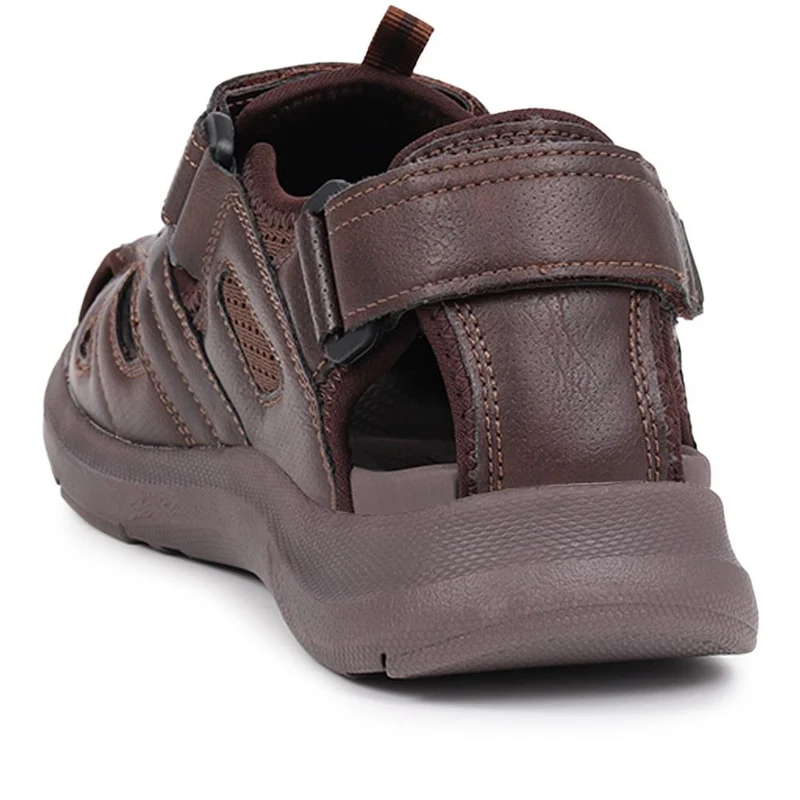 Dual Touch-Fastening Sandals - XIAM39003 / 325 673 - Dark Brown