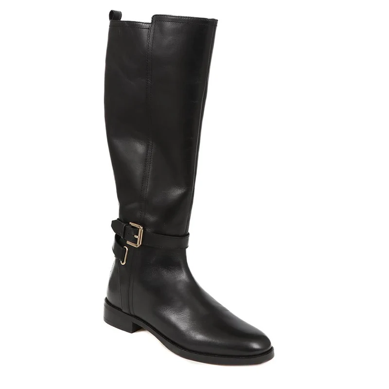 Emaline Leather Long Boots - EMALINE / 325 902